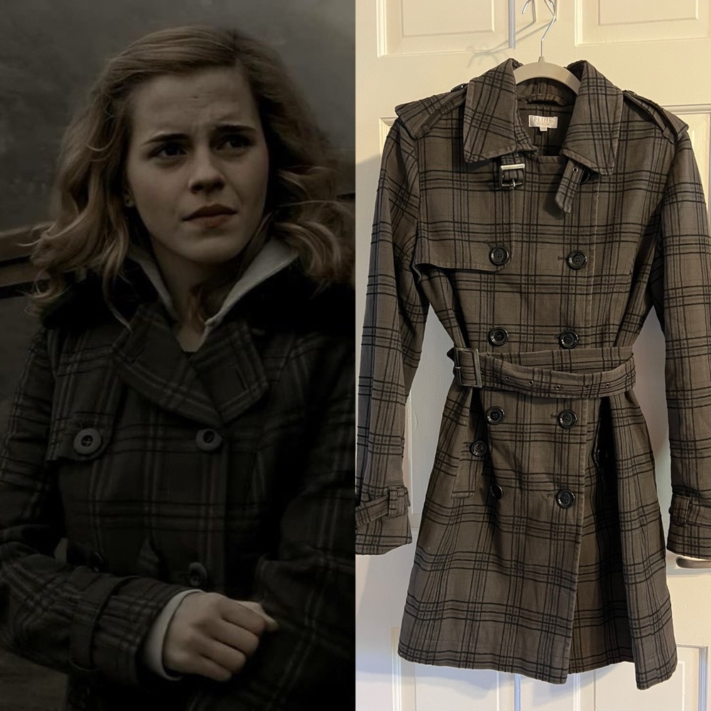 SA TopShop Petite Plaid Jacket ASO Hermione Granger